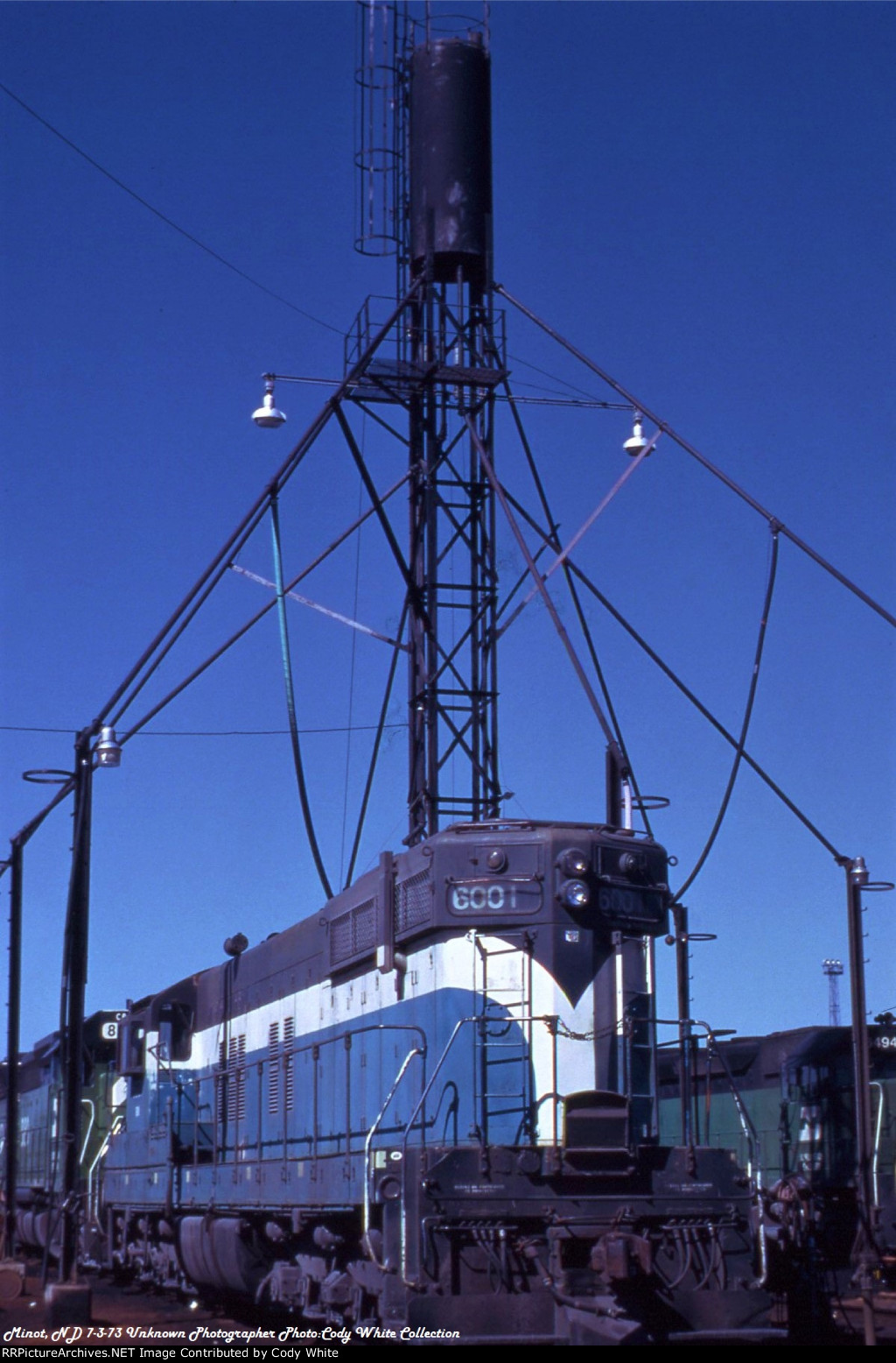 Burlington Northern SD7 6001